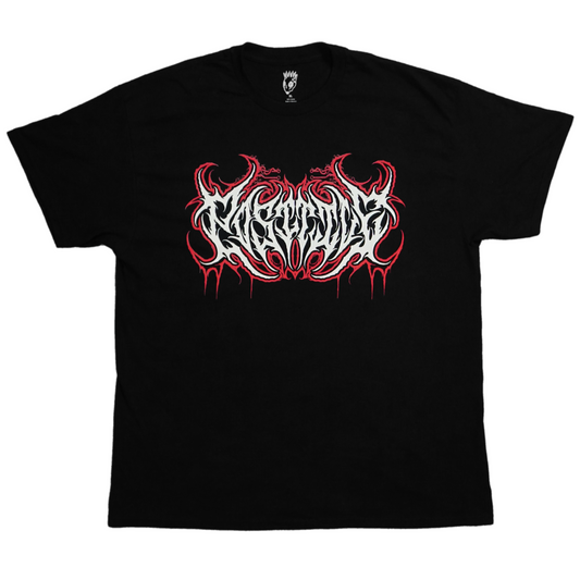 Red and White Deathcore Tee